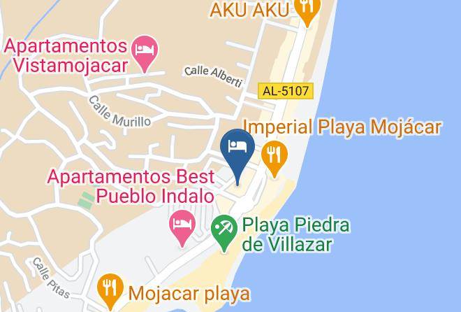 Almeria - Hotel Virgen Del Mar Maps