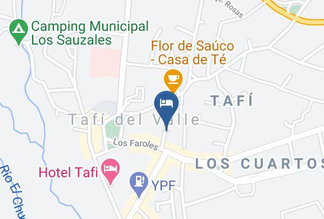 Tafi Del Valle - Hotel Virgen Del Valle Maps