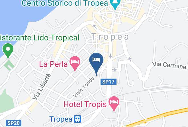 Vibo Valentia - Hotel Virgilio Tropea Maps