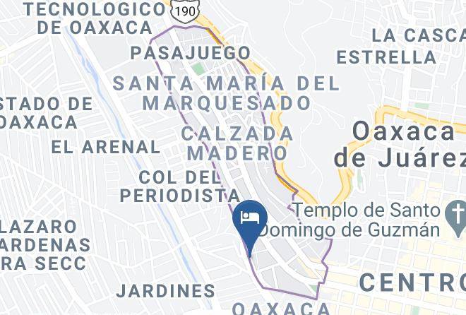 Oaxaca De Juarez - Hotel Virginia Maps