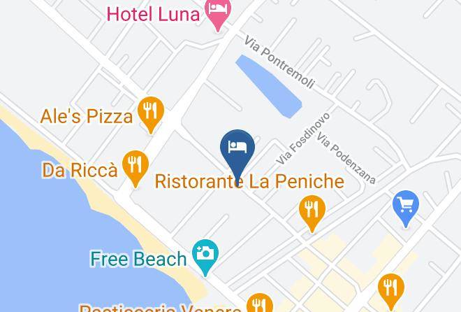 Massa Carrara - Hotel Virginia Maps