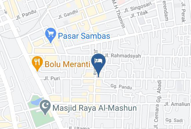 Kota Medan - Hotel Virgo Maps
