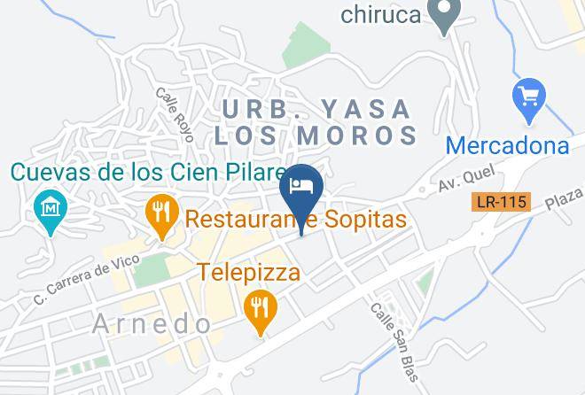 La Rioja - Hotel Virrey Maps