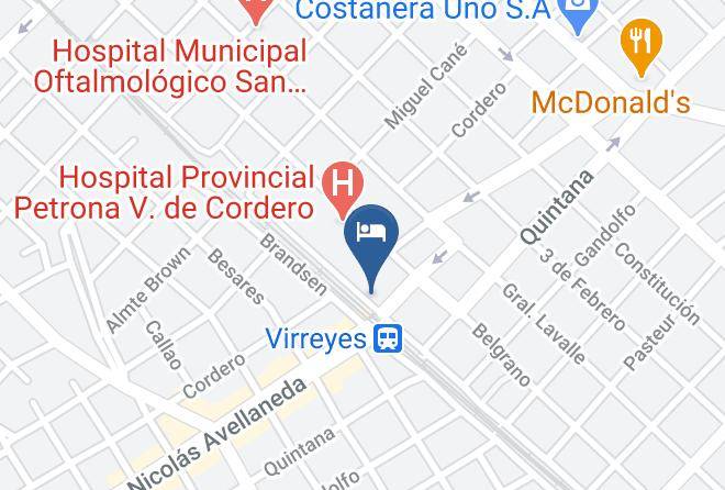 San Fernando - Hotel Virreyes Maps