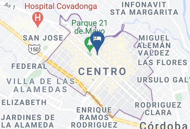 Cordoba - Hotel Virreynal Maps