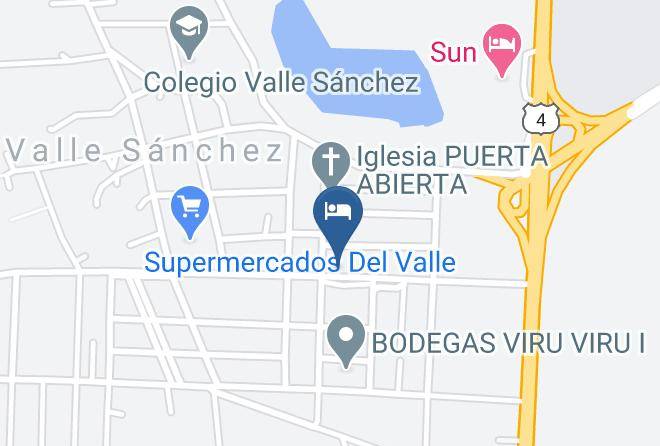 Warnes - Hotel Viru Viru Ii Valle Sanchez Maps