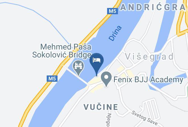 Foca - Hotel Visegrad Maps