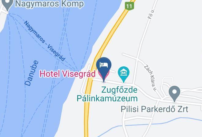 Visegrad - Hotel Visegrad Maps