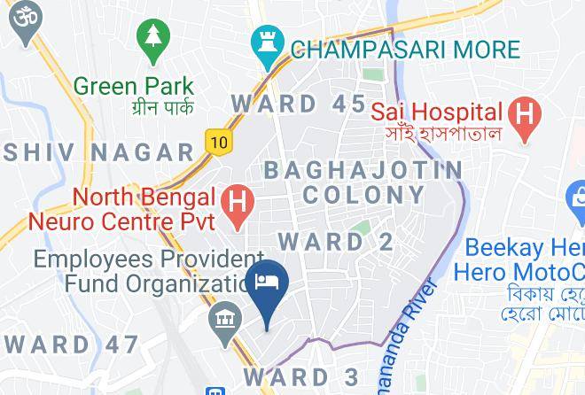 Siliguri - Hotel Vishal Maps