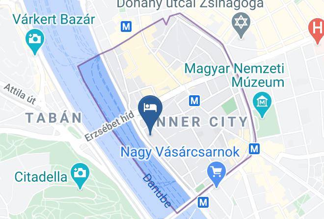 Budapest 5 Kerulet - Hotel Vision Budapest Maps