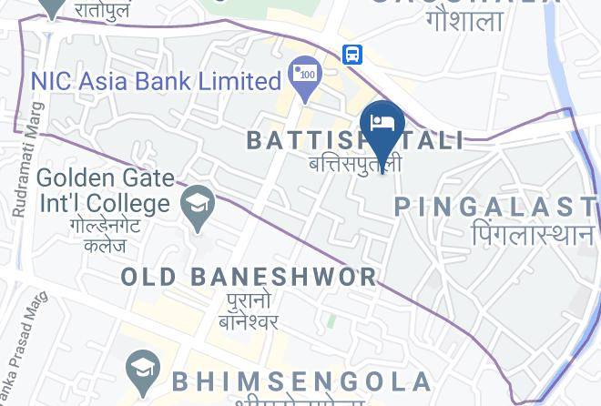 Hotel Vision Nepal Map