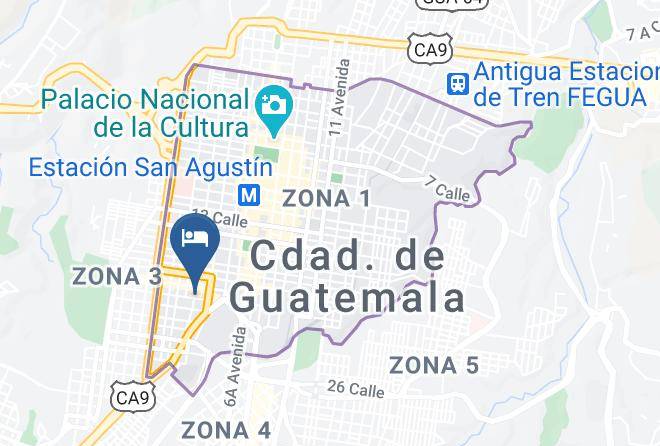 Guatemala - Hotel Vista Al Valle Maps