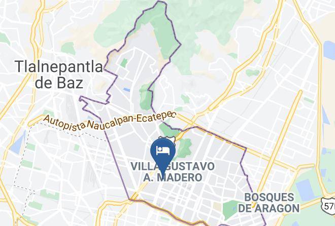 Gustavo A Madero - Hotel Vista Alegre Maps