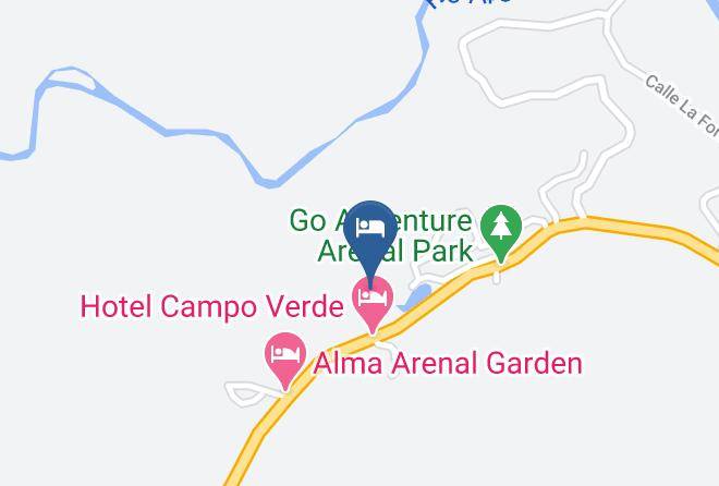 San Carlos - Hotel Vista Arenal Maps