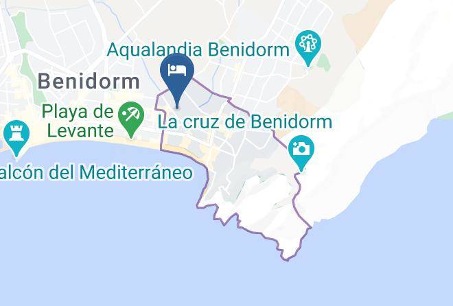 Hotel Vista Blanca Map