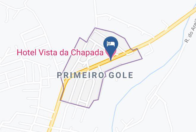 Hotel Vista Da Chapada Map