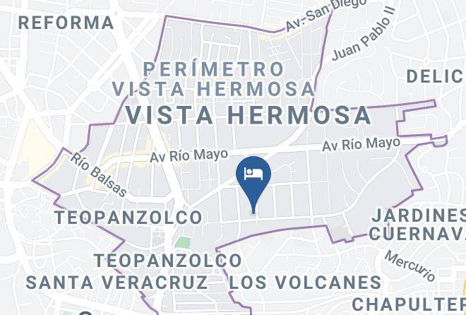Cuernavaca - Hotel Vista Hermosa Cuernavaca Maps