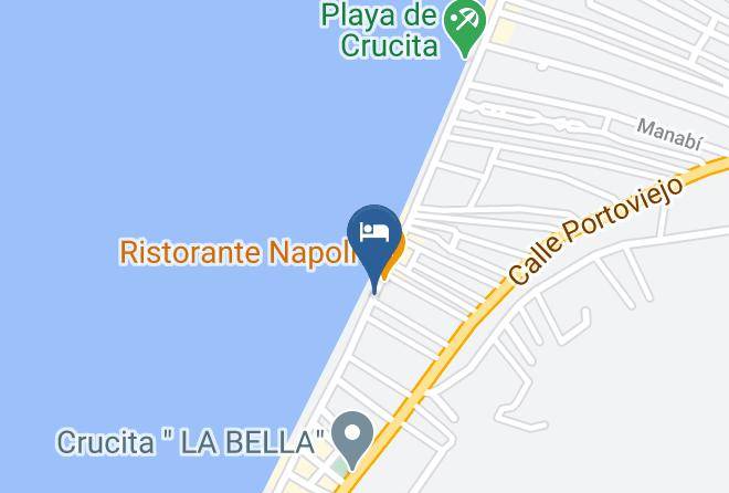 Portoviejo - Hotel Vista Hermosa Maps