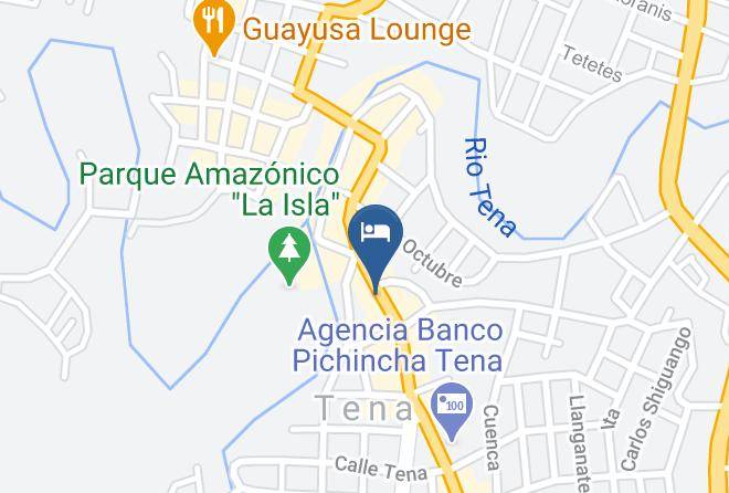 Tena - Hotel Vista Hermosa Tena Maps