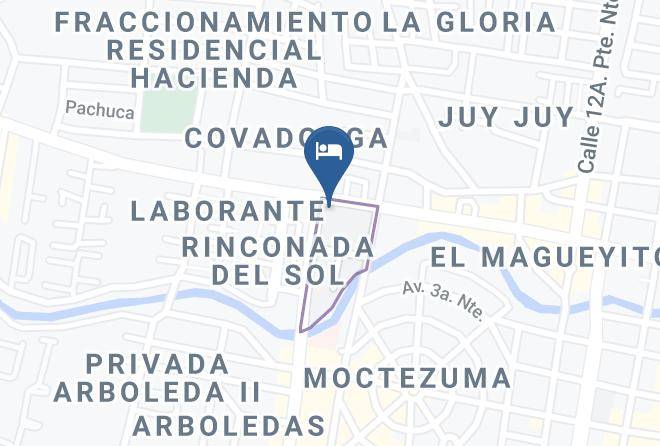 Tuxtla Gutierrez - Hotel Vista Inn Premium Maps