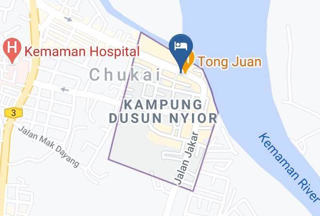 Kemaman - Hotel Vista Maps