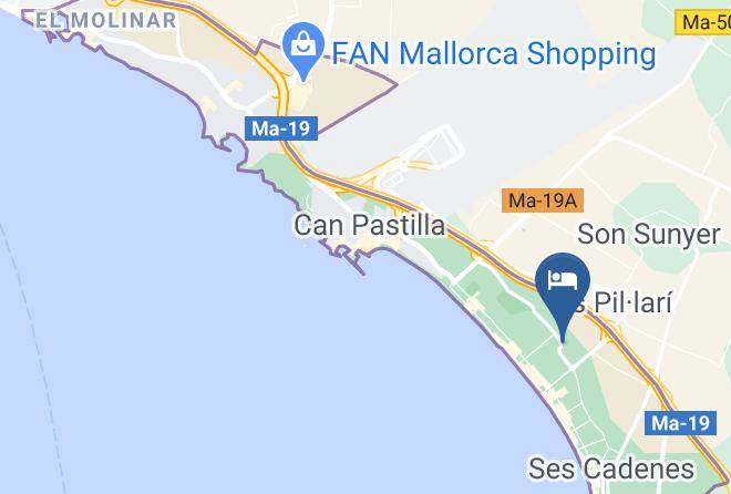 Baleares - Hotel Vista Odin Maps