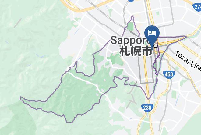 Hotel Vista Sapporo Odori Map