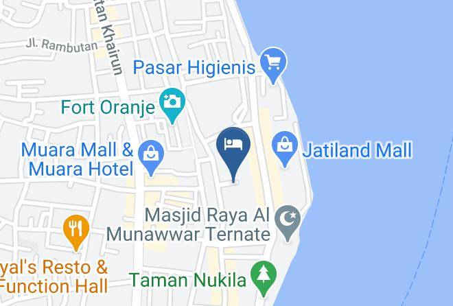 Ternate - Hotel Vista Maps