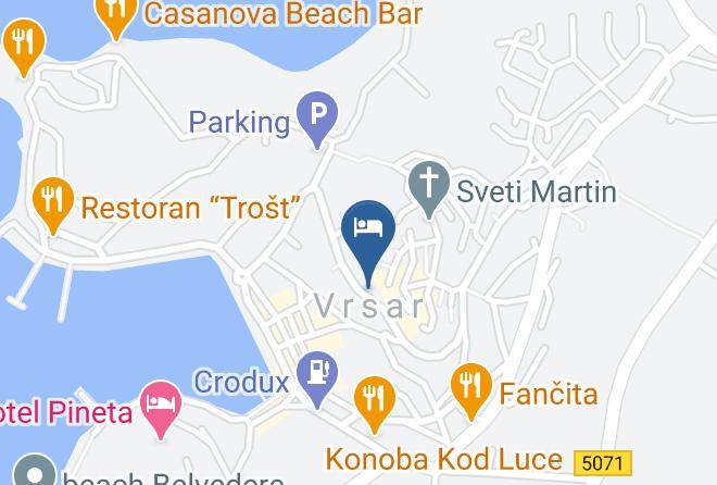 Vrsar - Hotel Vista Maps