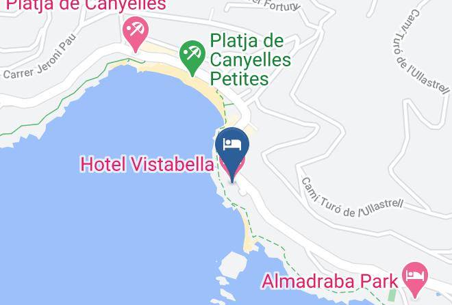 Girona - Hotel Vistabella Maps