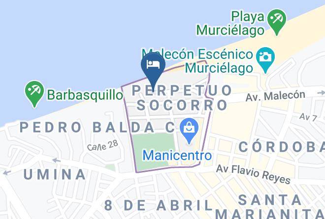 Manta - Hotel Vistalmar Maps