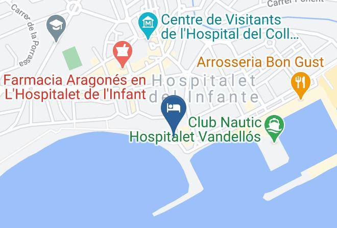 Tarragona - Hotel Vistamar Maps