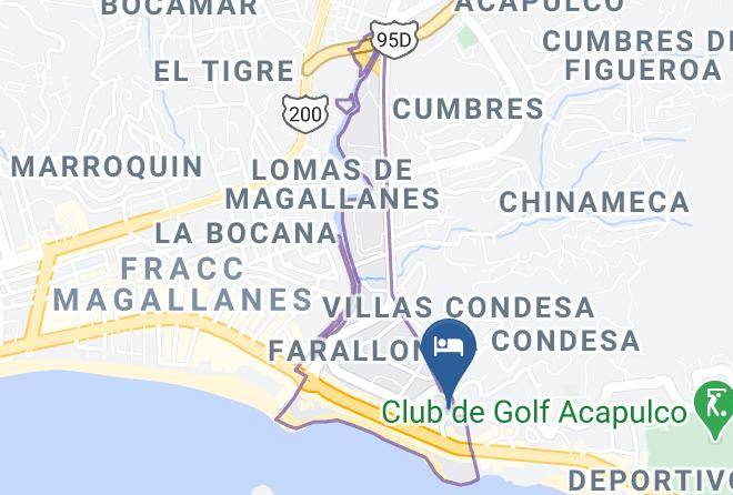 Acapulco De Juarez - Hotel Vital Condesa Maps