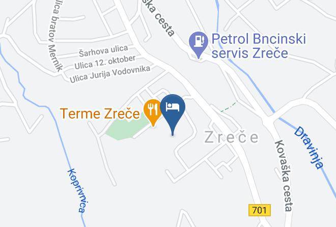 Zgornje Zrece - Hotel Vital Maps