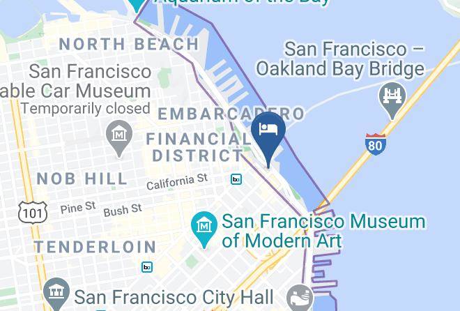 San Francisco - Hotel Vitale Maps