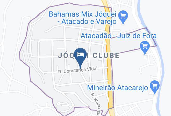 Juiz De Fora - Hotel Vitalle Maps