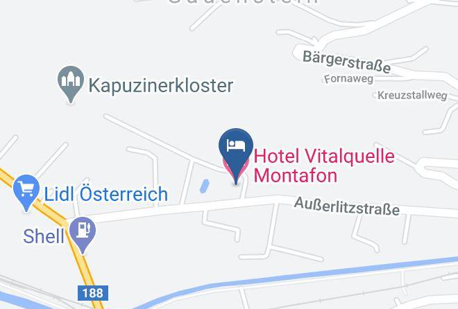 Bludenz - Hotel Vitalquelle Montafon Maps