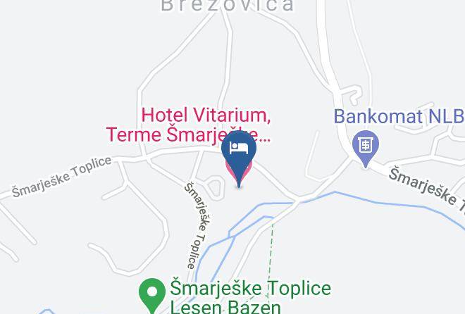 Municipality Of Smarjeske Toplice - Hotel Vitarium Smarjeske Toplice Slovenia Maps