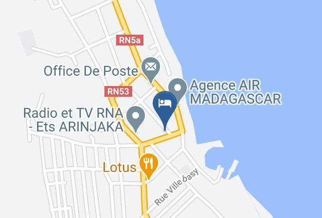Antalaha - Hotel Vitasoa Maps
