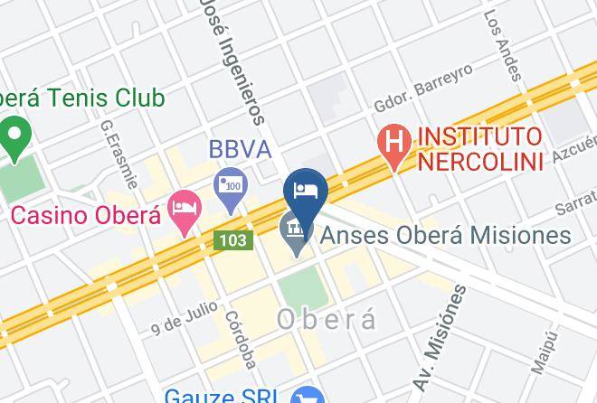 Obera - Hotel Vito I Maps