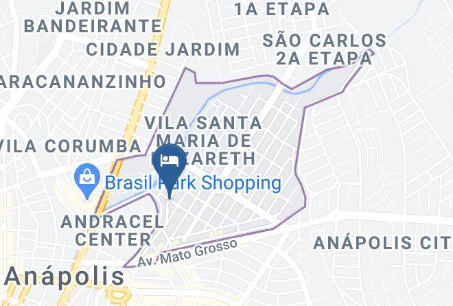 Anapolis - Hotel Vitoria Maps