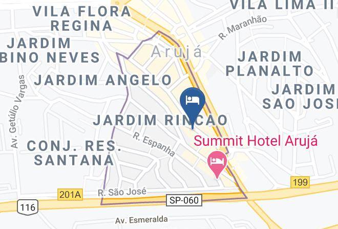 Aruja - Hotel Vitoria Maps