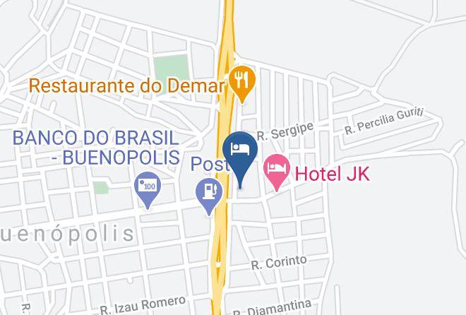 Buenopolis - Hotel Vitoria Buenopolis Maps