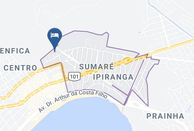 Caraguatatuba - Pousada Recanto Da Leli Pousadas Em Caraguatatuba Maps