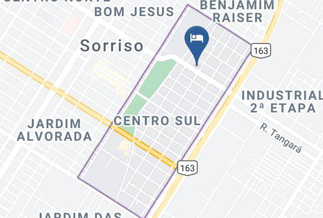 Sorriso - Hotel Vitoria Maps