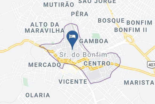 Senhor Do Bonfim - Hotel Vitoria Sr Do Bonfim Ba Maps