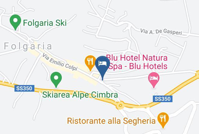 Trento - Hotel Vittoria Maps