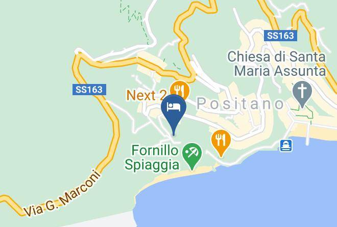 Salerno - Hotel Vittoria Positano Maps