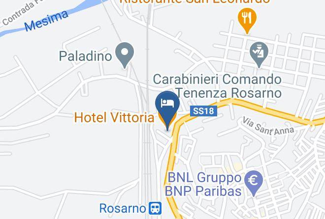 Reggio Di Calabria - Hotel Vittoria Maps
