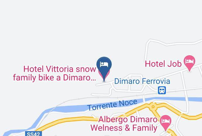 Trento - Hotel Vittoria Snow Family Bike A Dimaro In Val Di Sole Maps